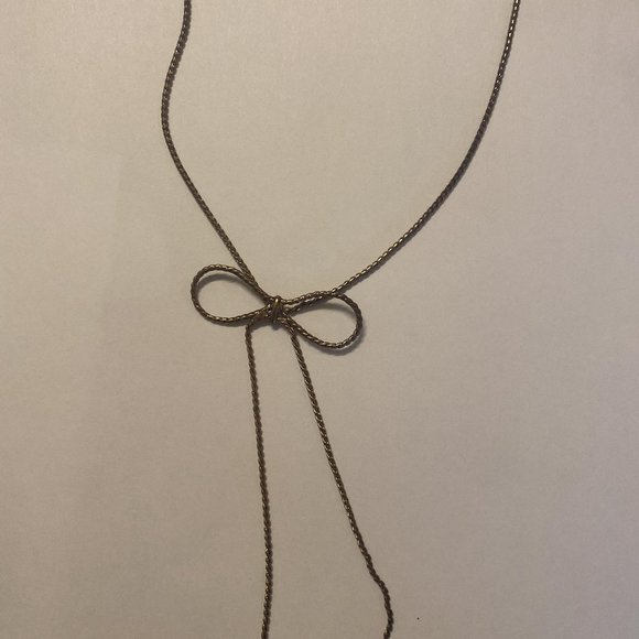 Long Bow Necklace - Picture 4 of 5